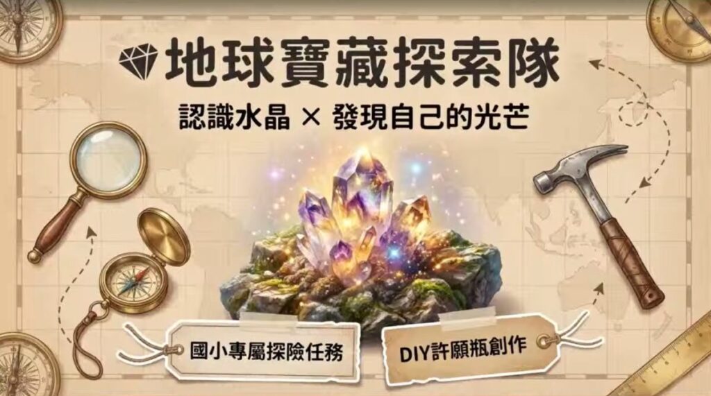走進校園:和孩子們一起認識水晶的世界